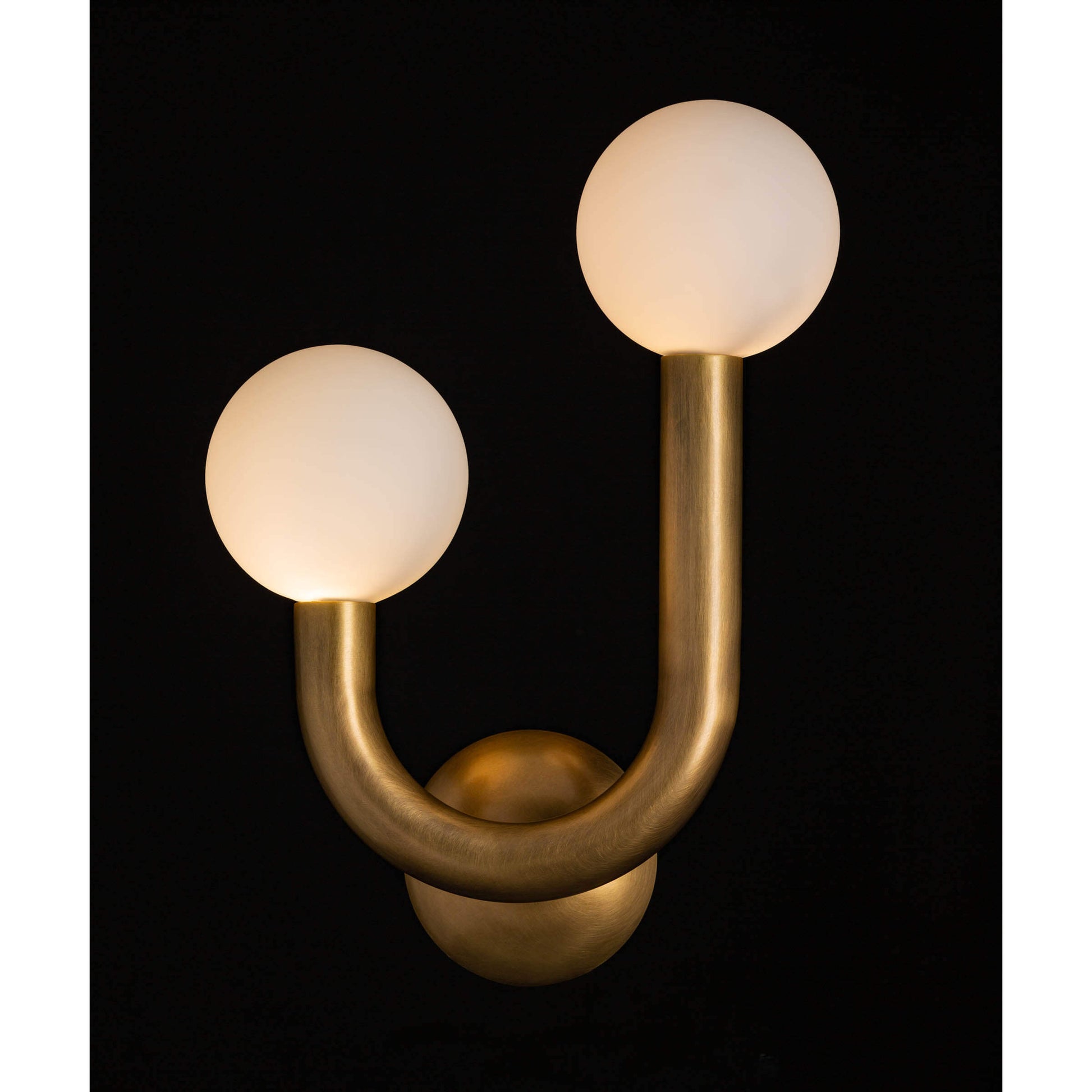 Happy Sconce Left Side Natural Brass By Regina Andrew | Sconces | Modishstore - 6