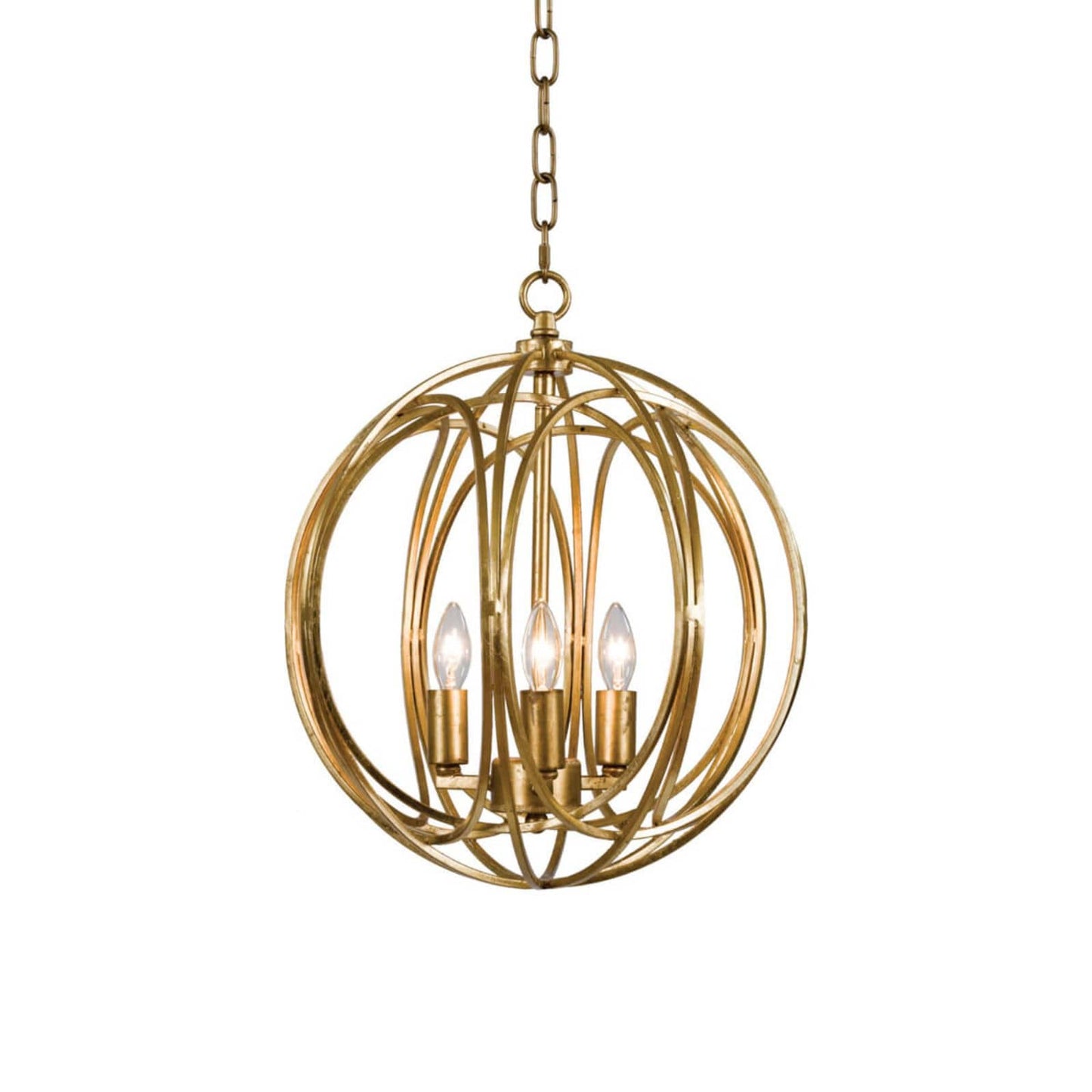 Ofelia Pendant Medium Gold Leaf By Regina Andrew | Pendant Lamps | Modishstore