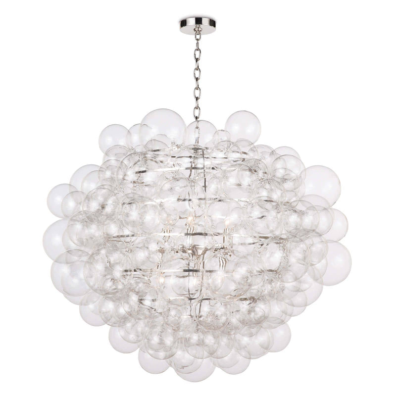 Nimbus Glass Chandelier Clear By Regina Andrew | Chandeliers | Modishstore