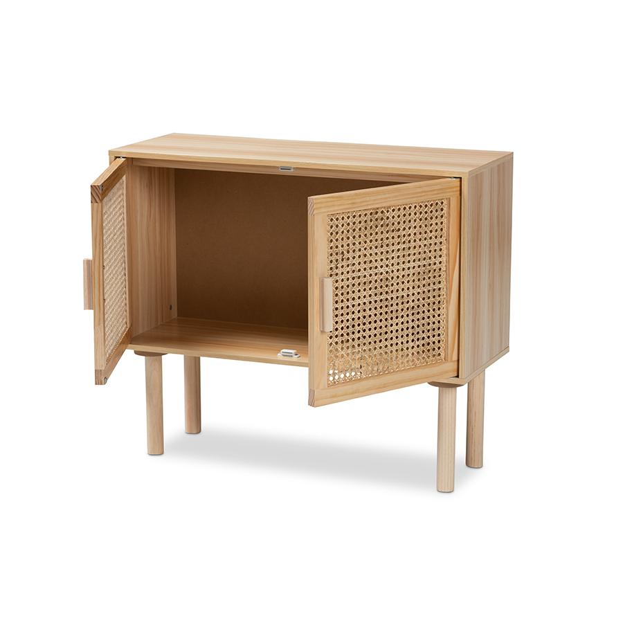 Elston 2024 rattan credenza