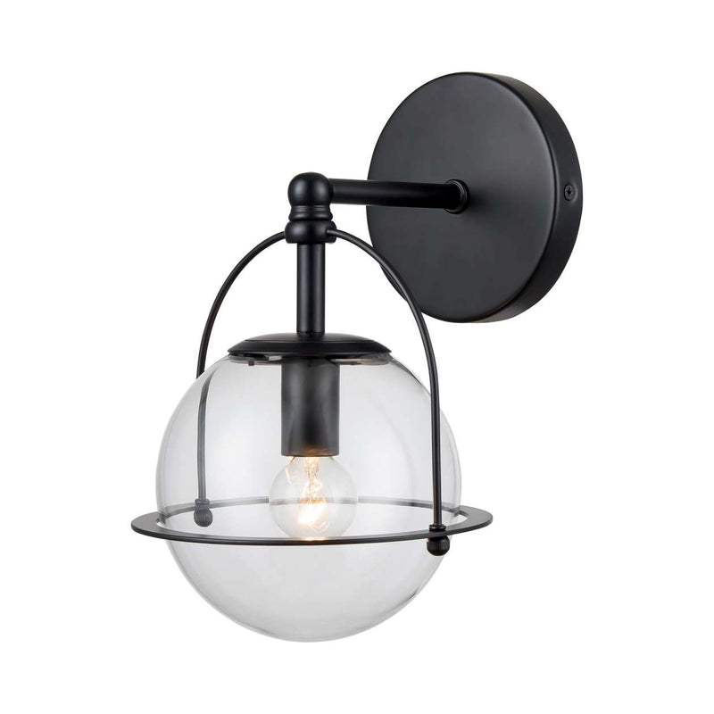 Langford 1-Light vanity light in Matte Black ELK Lighting | Vanity Light | Modishstore