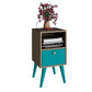 Accentuations by Manhattan Comfort Abisko Stylish Side Table with 1 Cubby and 1 Drawer | Side Tables | Modishstore-12