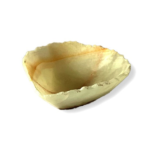 Raw Edge Natural Free Form Onyx Bowl - Small | ModishStore | Decorative Bowls