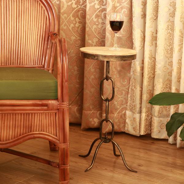 Chain Link End Table - Small By SPI Home | End Tables | Modishstore