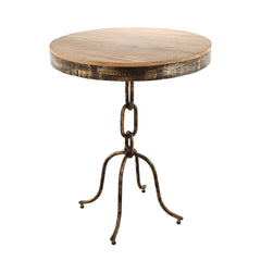 Chain Link End Table - Large ( By SPI Home