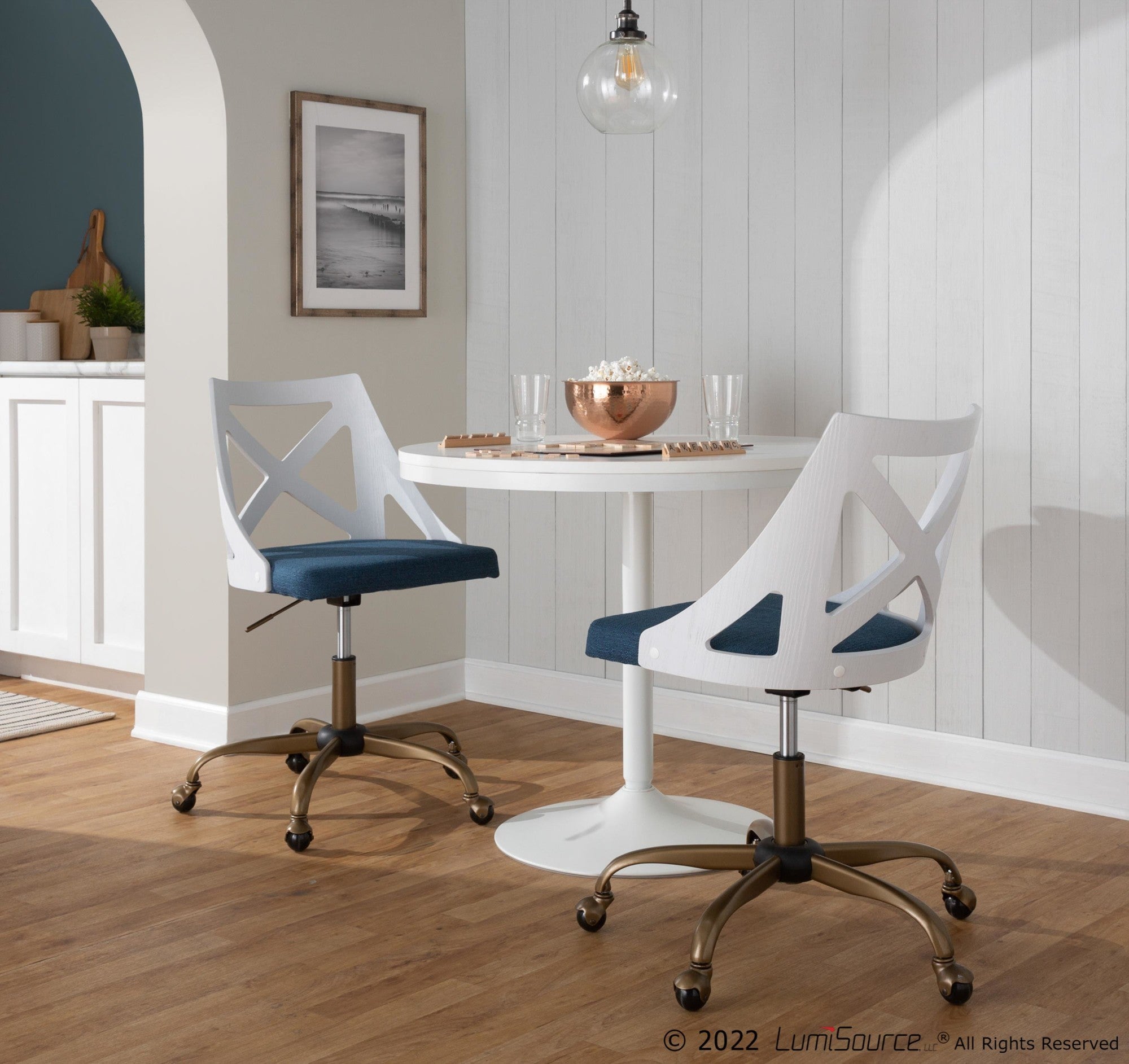 Farmhouse discount task chair