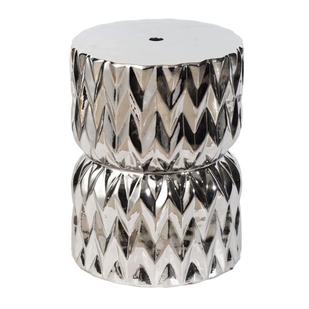 A&B Home Timeless Chevron Pattern Side Table | Side Tables | Modishstore - 3