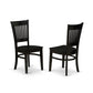 Dining Table - Table Leg Dining Chairs WEVA7 - BLK - W By East West Furniture | Dining Sets | Modishstore - 4