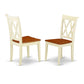Dining Room Set Buttermilk & Cherry QUCL7-BMK-W By East West Furniture | Dining Sets | Modishstore - 4