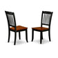 Dining Room Set Black & Cherry PFDA9-BCH-W By East West Furniture | Dining Sets | Modishstore - 4