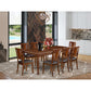 Dining Room Set Mahogany DODU9-MAH-LC By East West Furniture | Dining Sets | Modishstore