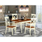 Dining Room Set Buttermilk & Cherry MZQU5 - WHI - W By East West Furniture | Dining Sets | Modishstore