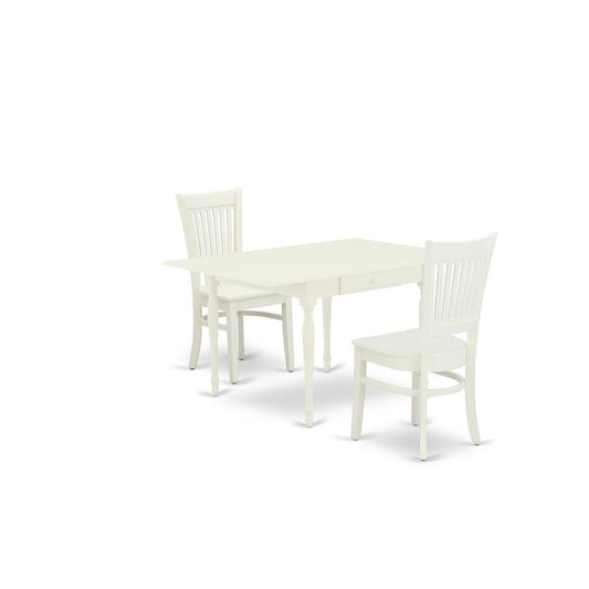 Dining Table - Dining Chairs MZVA3 - LWH - W By East West Furniture | Dining Sets | Modishstore