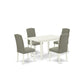 Dining Table - Parson Chairs NOEN5 - LWH - 06 By East West Furniture | Dining Sets | Modishstore