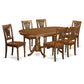 7 Pc Dining Room Set-Dining Table And 6 Dining Chairs By East West Furniture - Plai7-Sbr-W | Dining Sets | Modishstore - 2