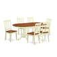 7 Pc Kitchen Dinette Set -Small Kitchen Table And 6 Dining Chairs By East West Furniture | Dining Sets | Modishstore - 2