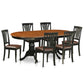 7 Pc Dining Room Set-Dining Table With 6 Wooden Dining Chairs By East West Furniture - Plav7-Bch-Lc | Dining Sets | Modishstore - 2