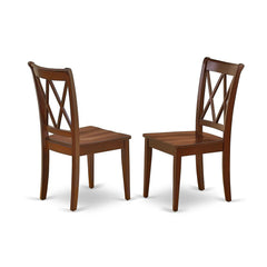 Dining Chair Mahogany CLC-MAH-W By East West Furniture