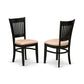Dining Table - Table Leg Dining Chairs LGVA5 - BLK - C By East West Furniture | Dining Sets | Modishstore - 4