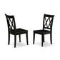 Dining Room Set Black WECL5-BLK-W By East West Furniture | Dining Sets | Modishstore - 4