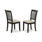 Dining Table - Dining Chairs NODA3 - BLK - C By East West Furniture | Dining Sets | Modishstore - 4