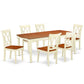 Dining Room Set Buttermilk & Cherry DOCL7-BMK-W By East West Furniture | Dining Sets | Modishstore - 2