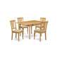 Dining Room Set Oak MZAV5 - OAK - C By East West Furniture | Dining Sets | Modishstore - 2