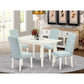Dining Table - Dining Chairs NOCE5 - LWH - 15 By East West Furniture | Dining Sets | Modishstore - 2