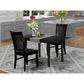 Dining Table - Dining Chairs NOWE3 - BLK - W By East West Furniture | Dining Sets | Modishstore - 2