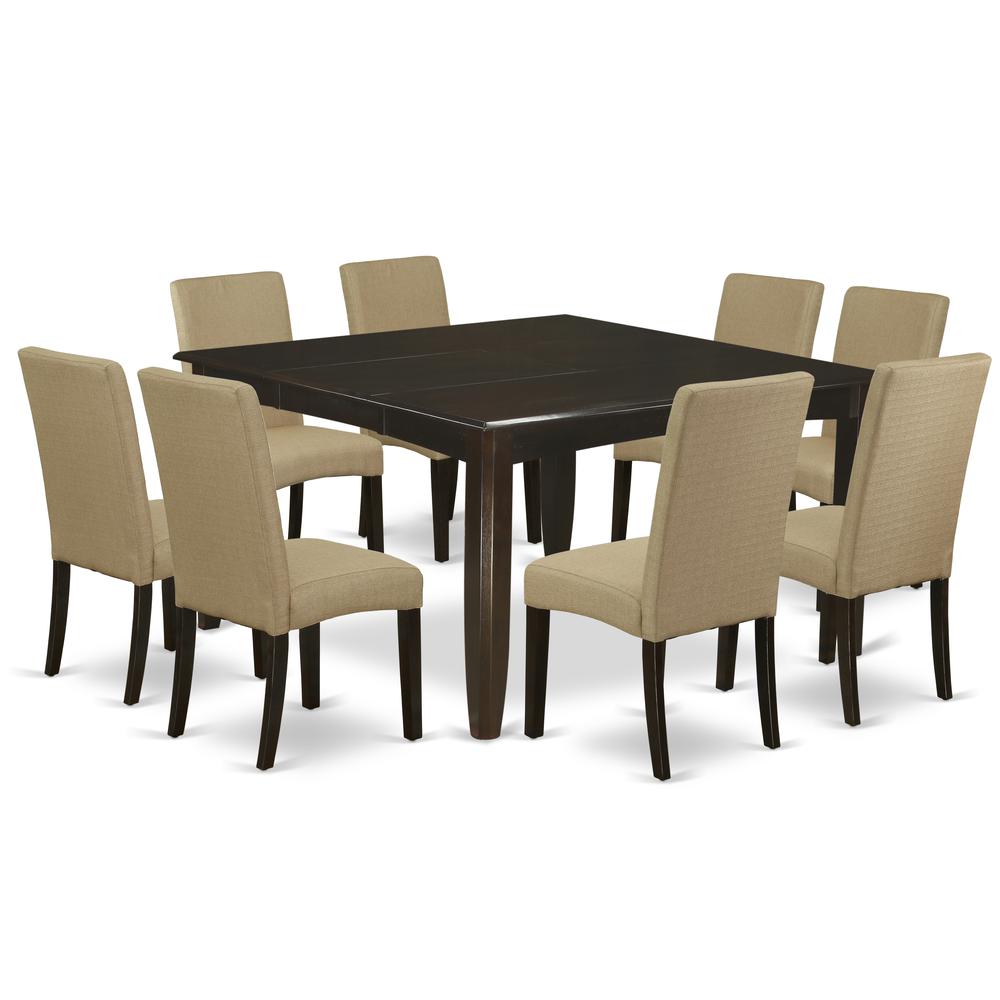 Dining Room Set Cappuccino PFDR9 - CAP - 03 By East West Furniture | Dining Sets | Modishstore - 2