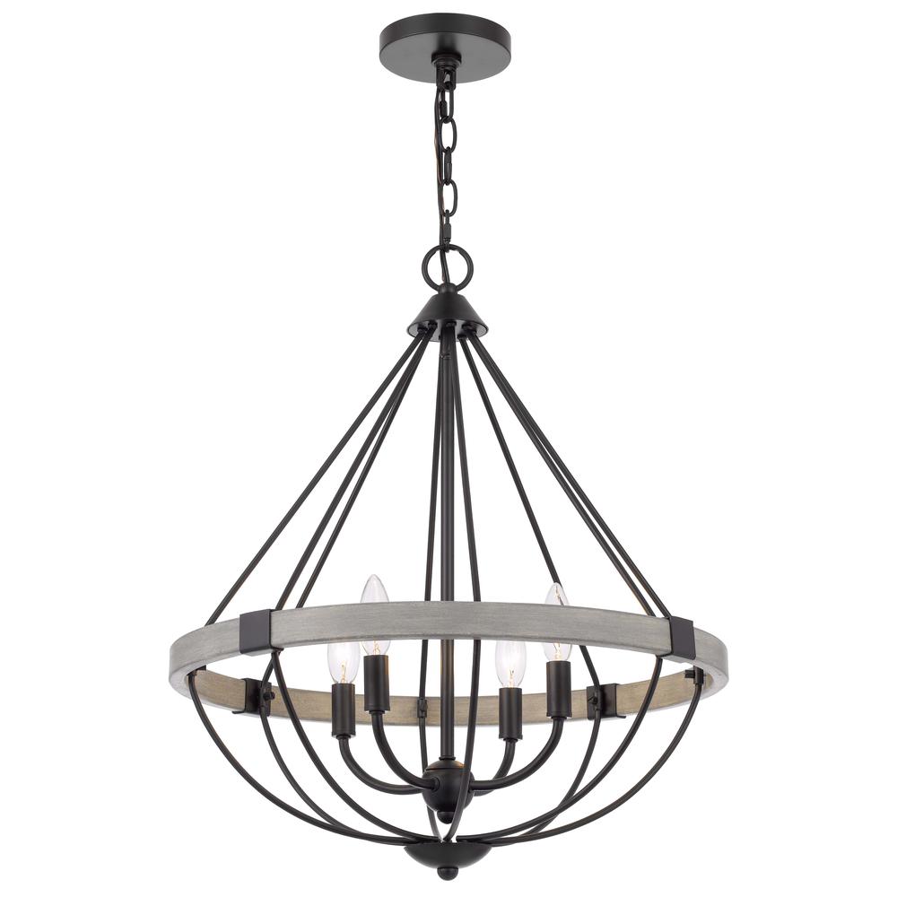 60W X 4 Somersworth Metal Chandelier By Cal Lighting | Chandeliers | Moidshstore - 4