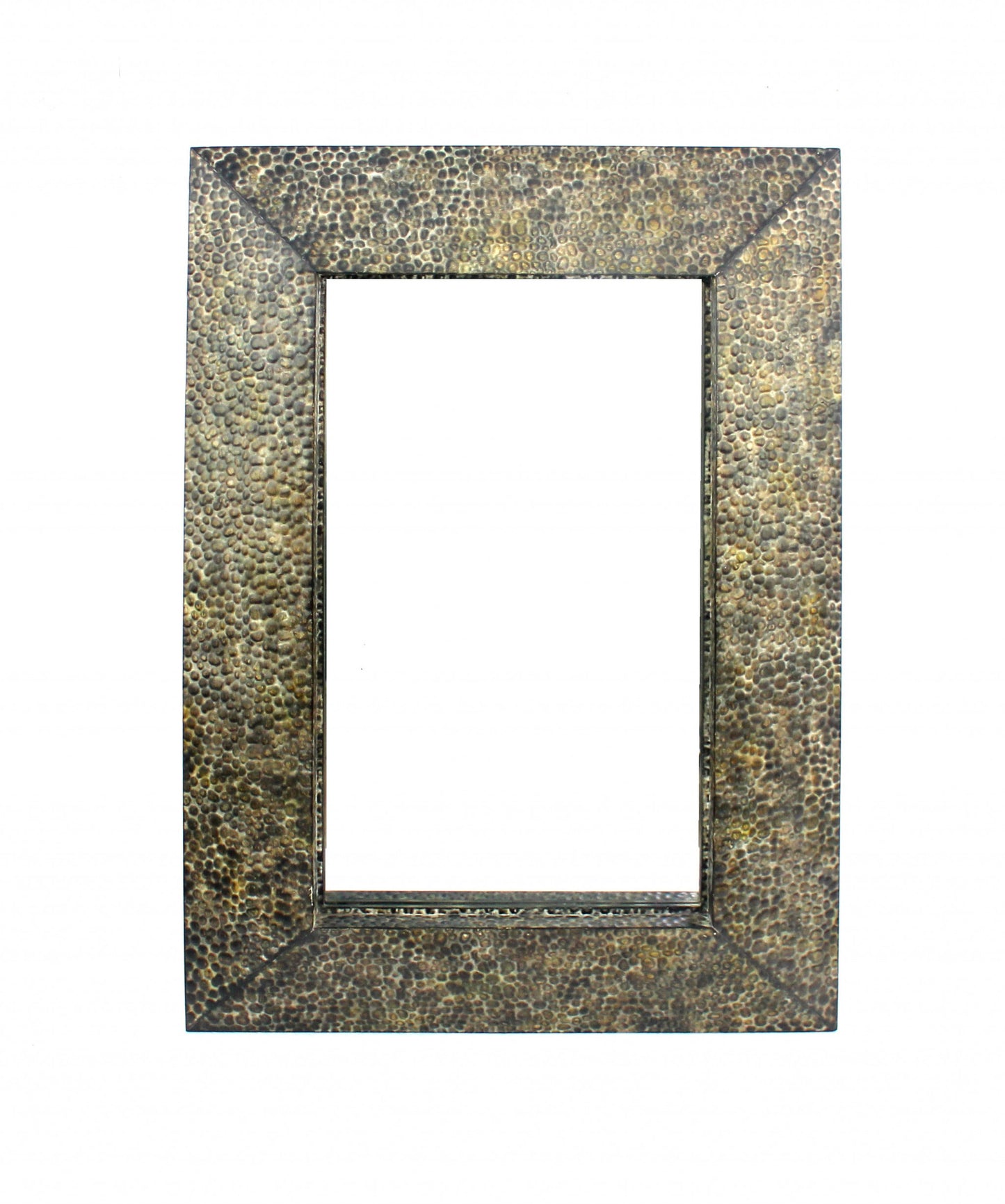 Bronze Gravel-Like Mosaic Frame - Dressing Mirror By Homeroots | Mirrors | Modishstore - 3