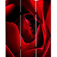 Multi Color Wood Canvas Rose Screen By Homeroots | Room Dividers | Modishstore