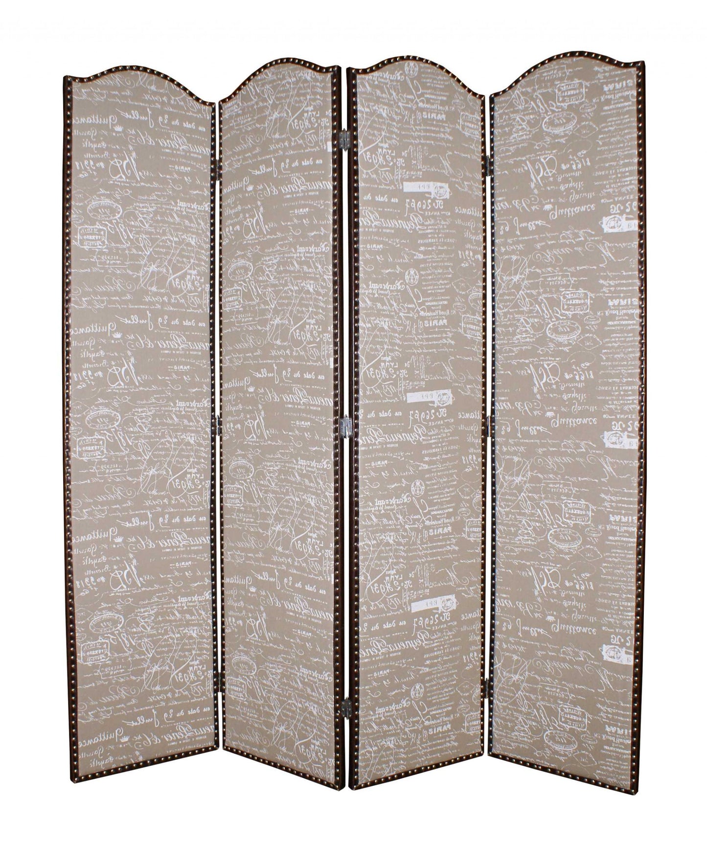 Tan Wood Galore Screen By Homeroots | Room Dividers | Modishstore - 3