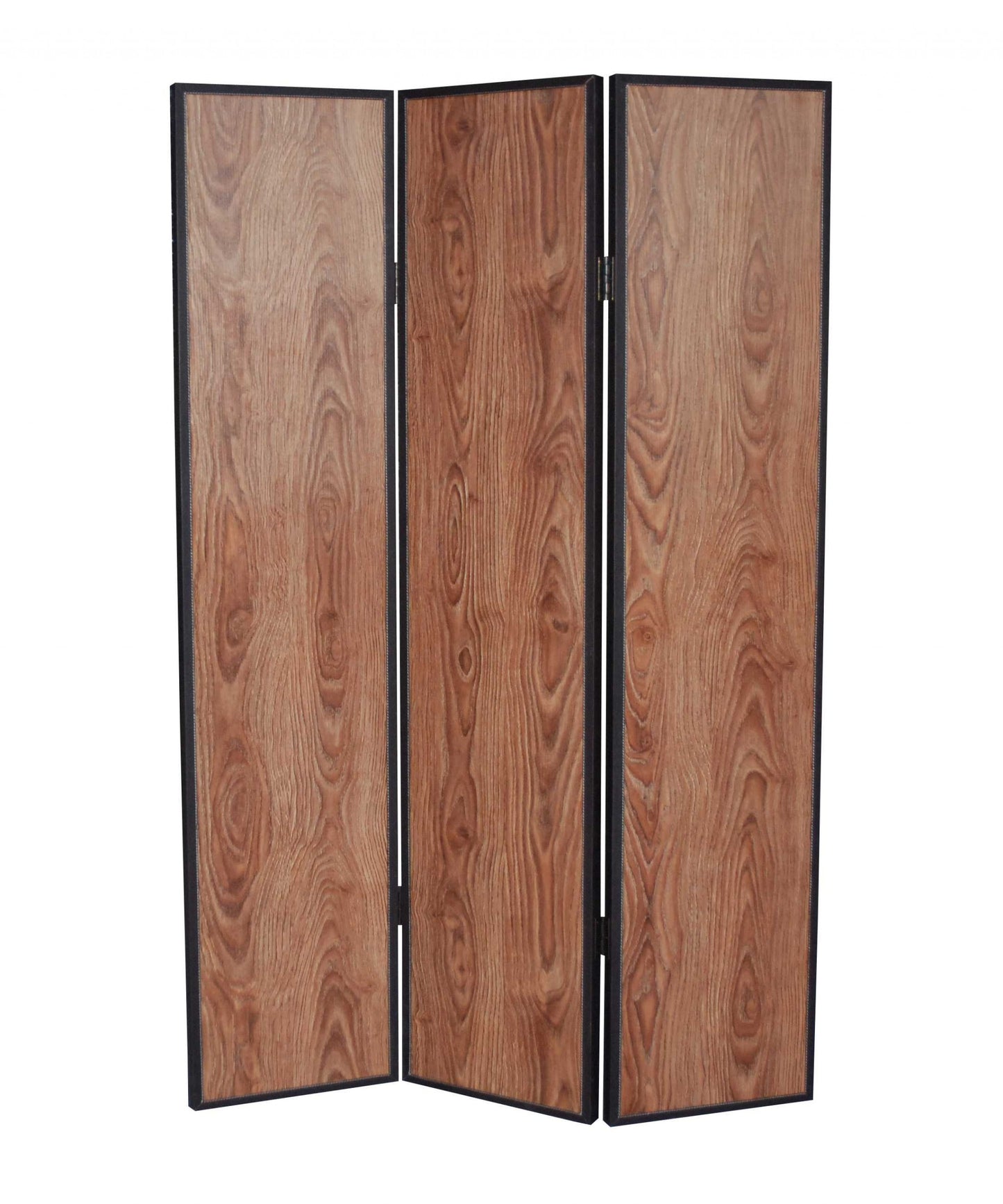 Brown Wood Screen By Homeroots - 274689 | Room Dividers | Modishstore - 2