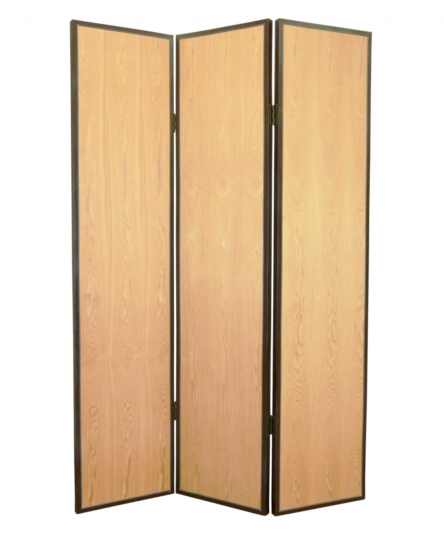 Natural Wood Screen By Homeroots - 274692 | Room Dividers | Modishstore - 2