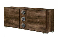 Modern Rustic Italian 3 Drawer Dresser By Homeroots