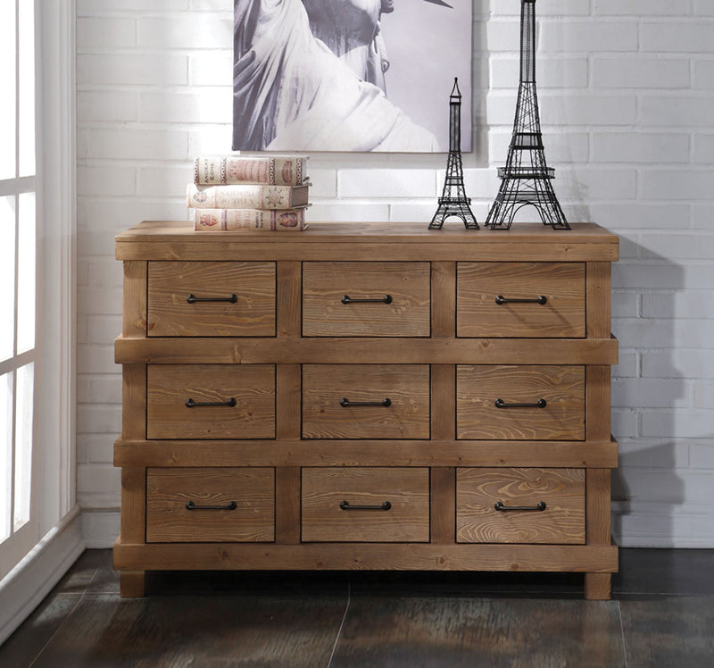 Antique Oak Dresser By Homeroots | Dressers | Modishstore