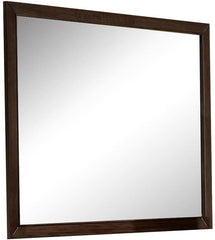 Espresso Wooden Rectangular Vanity Mirror By Homeroots