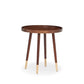 Walnut Wood Veneer End Table By Homeroots | End Tables | Modishstore