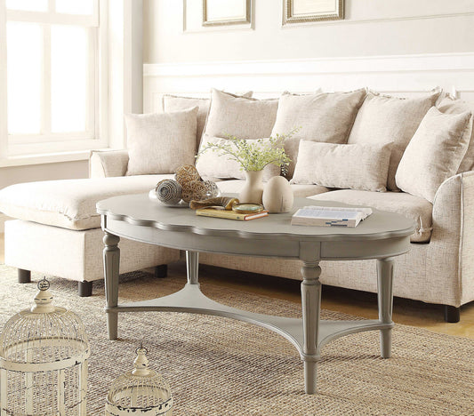 Antique White Coffee Table By Homeroots | Coffee Tables | Modishstore