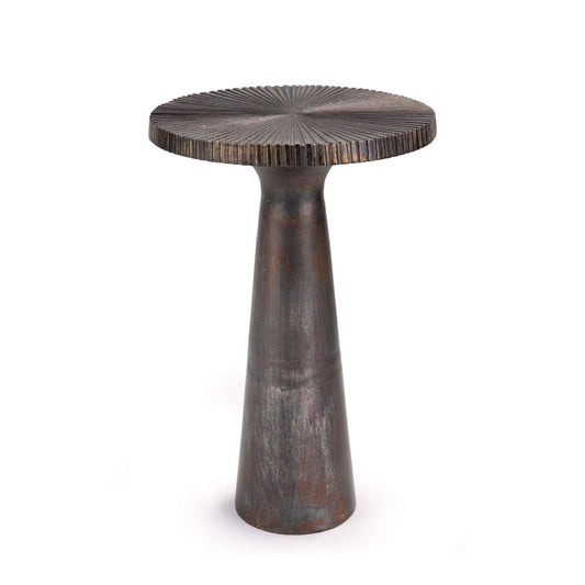 Ellis Table Blackened Zinc By Regina Andrew | Side Tables | Modishstore