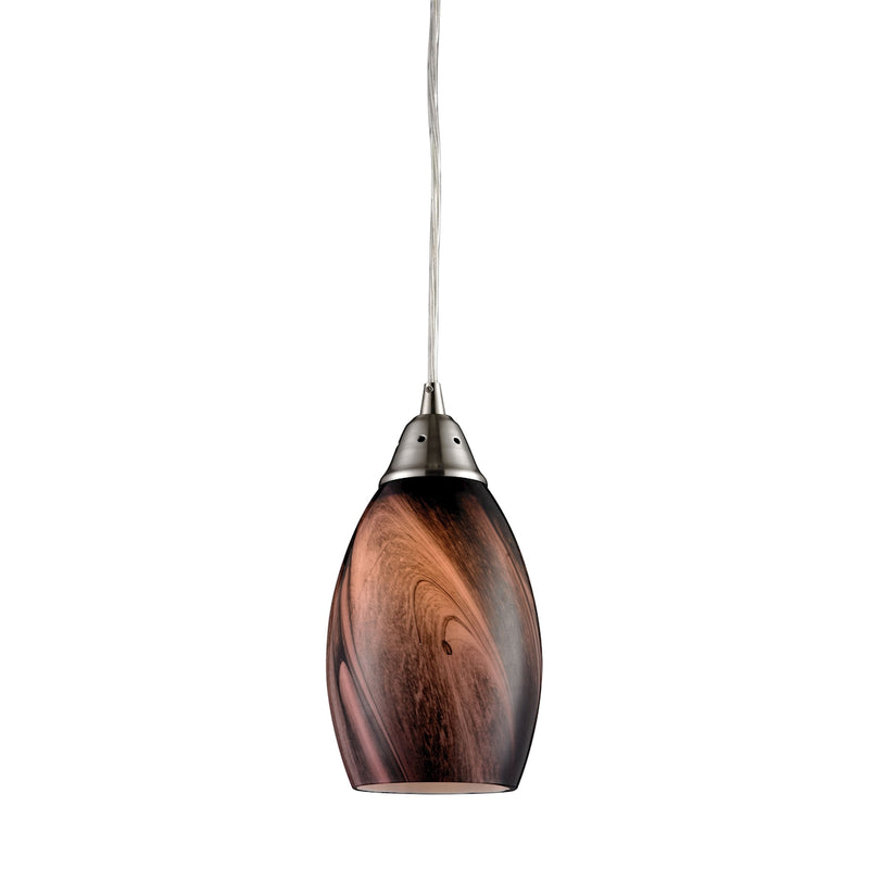 Formations 1-Light Pendant in Rockslide ELK Lighting | Pendant Lamps | Modishstore