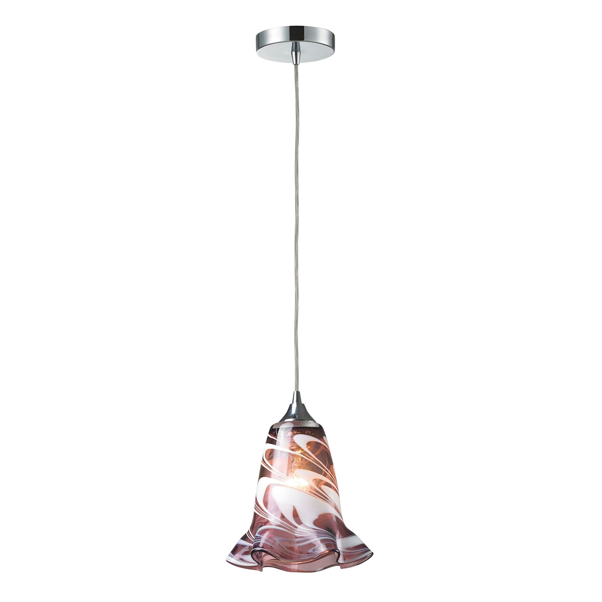 1 light pendant in polished chrome ELK Lighting | Pendant Lamps | Modishstore