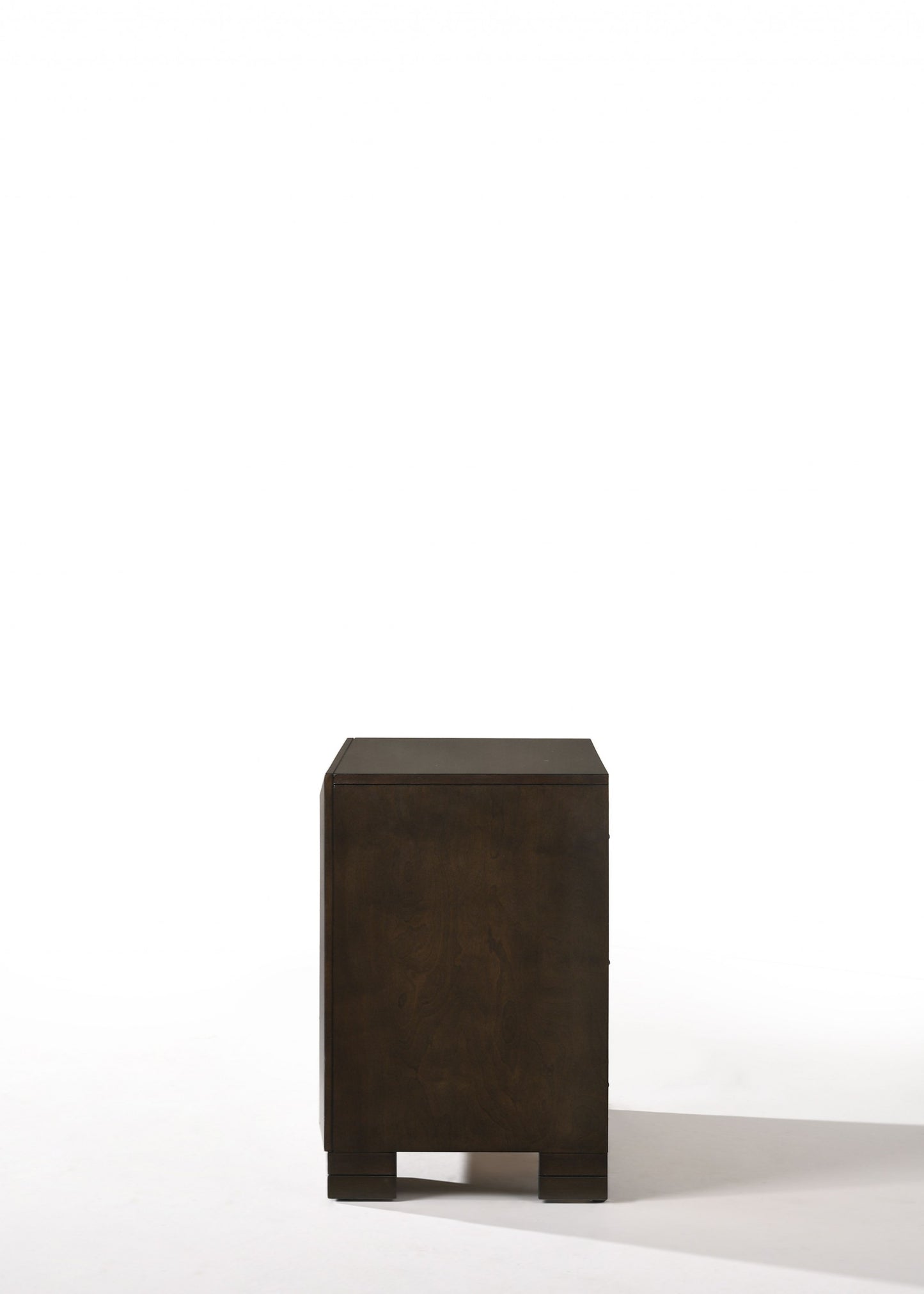 Espresso Rubber Wood Nightstand By Homeroots - 318724 | Nightstands | Modishstore - 4