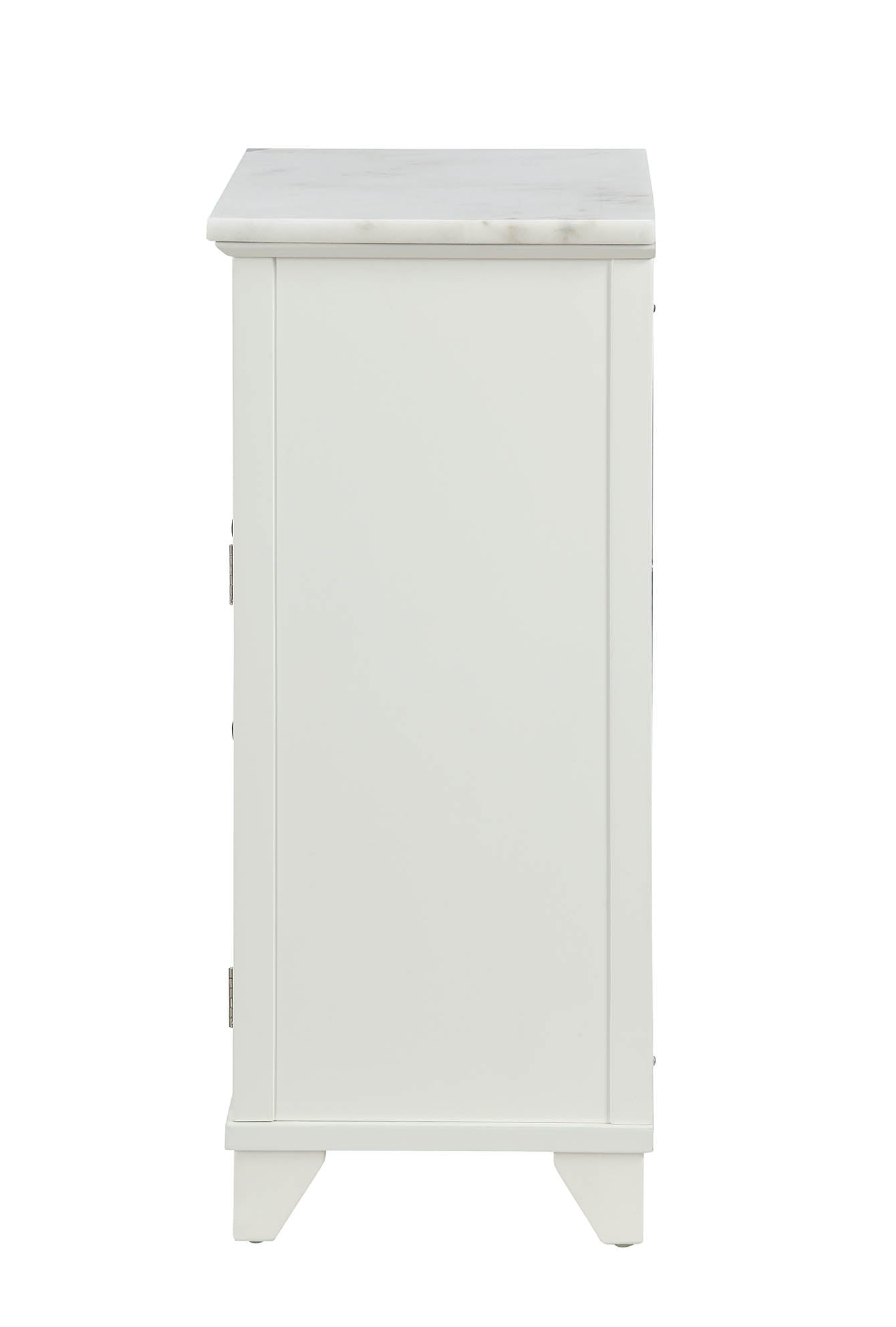 White Cabinet By Homeroots | Cabinets | Modishstore - 3