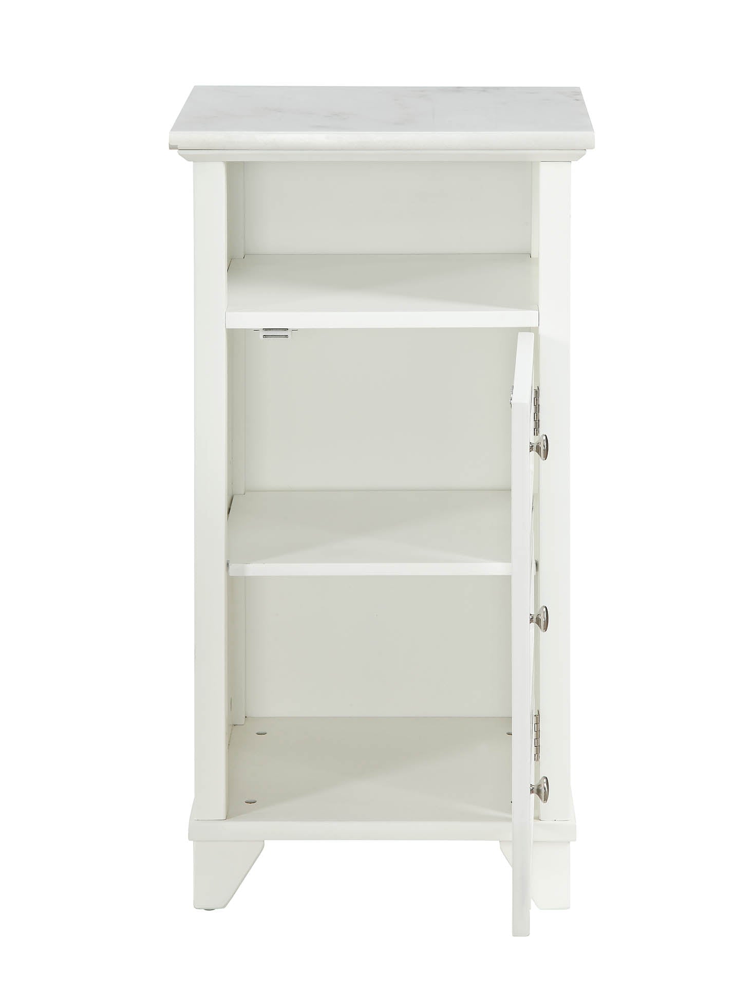 White Cabinet By Homeroots | Cabinets | Modishstore - 5