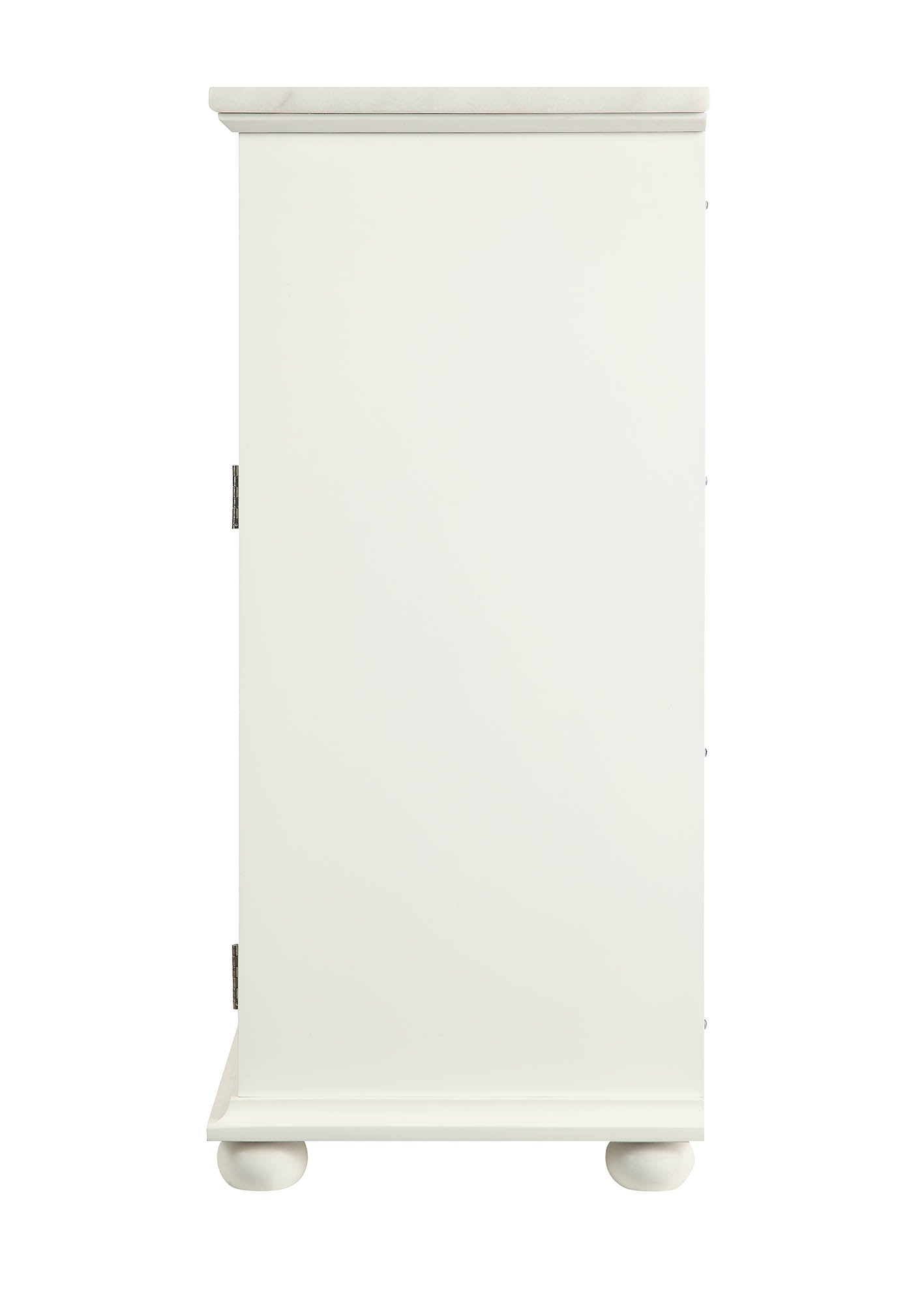 White Alluring Cabinet By Homeroots | Cabinets | Modishstore - 2
