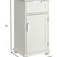 White Alluring Cabinet By Homeroots | Cabinets | Modishstore - 8