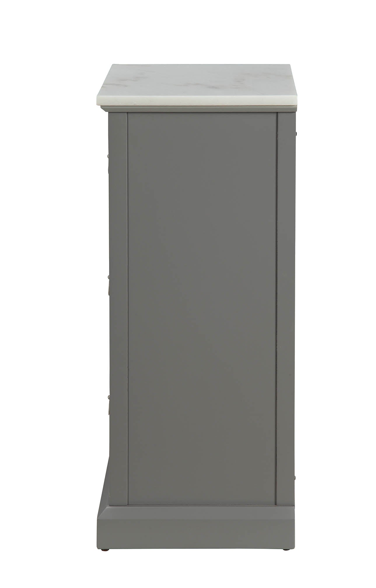 Grey Mdf Cabinet By Homeroots | Cabinets | Modishstore - 3